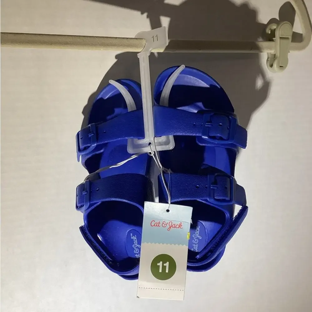 Cat & Jack Kids Bright Blue Sandals